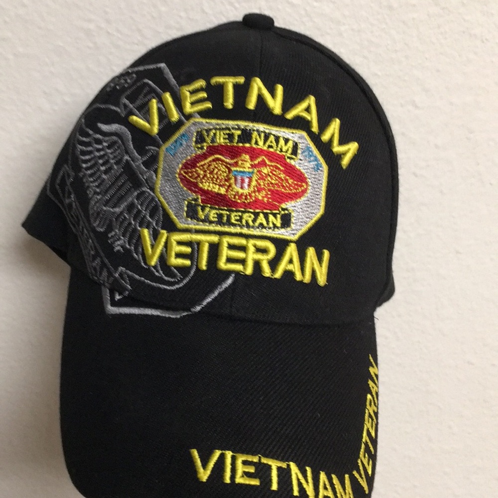 Vietnam veteran Velcro hat